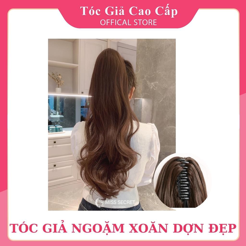 Tóc giả ngoặm xoăn đuôi ❤️FREESHIP❤️ p103,45cm