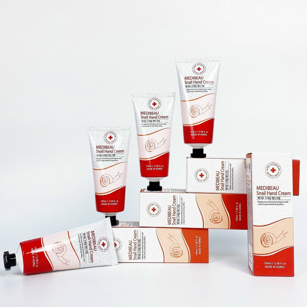 Kem dưỡng tay tinh chất Ốc Sên - MEDIBEAU SNAIL HAND CREAM