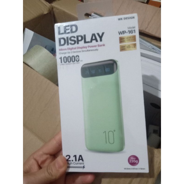 sạt dự phòng WK 10.000mah