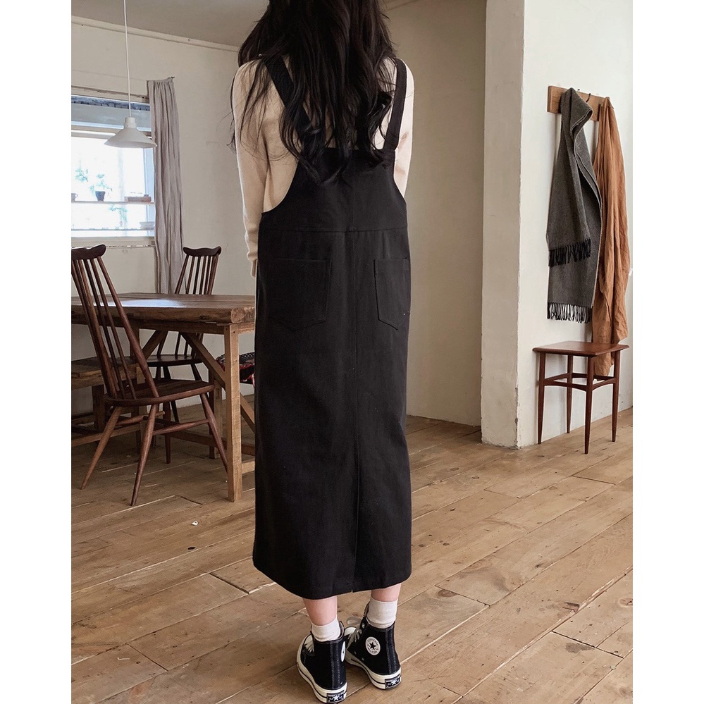 Đầm yếm peppermint 42354 dáng rộng thời trang dạo phố sành điệu