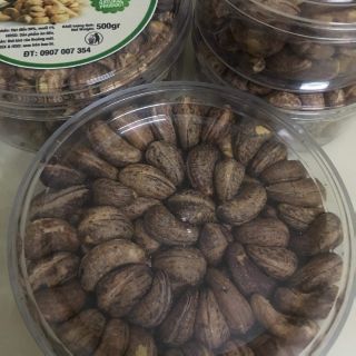 Hạt điều rang muối Bình Phước Loại 1 hộp 500g.