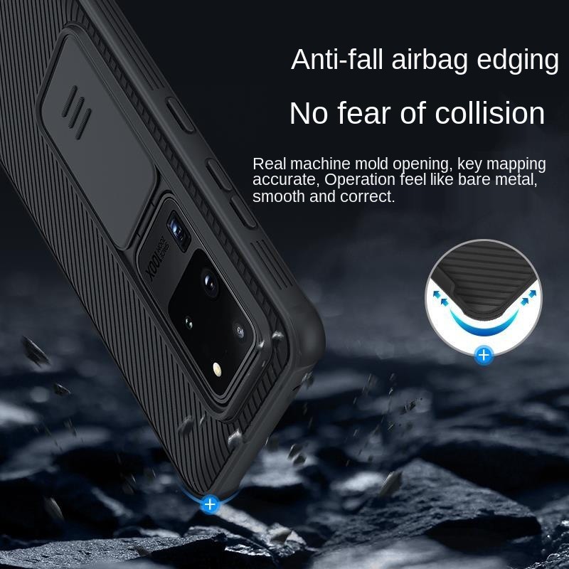 Ốp Lưng Nillkin Mặt Kính Chống Trượt Cho Samsung S20Ultra S20 + | BigBuy360 - bigbuy360.vn