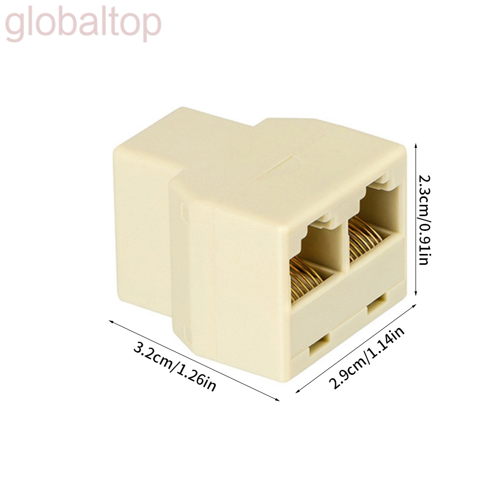 Đầu Chia Cáp Mạng Lan Rj45 1 Sang 2 Cho Nhà Ở / Văn Phòng