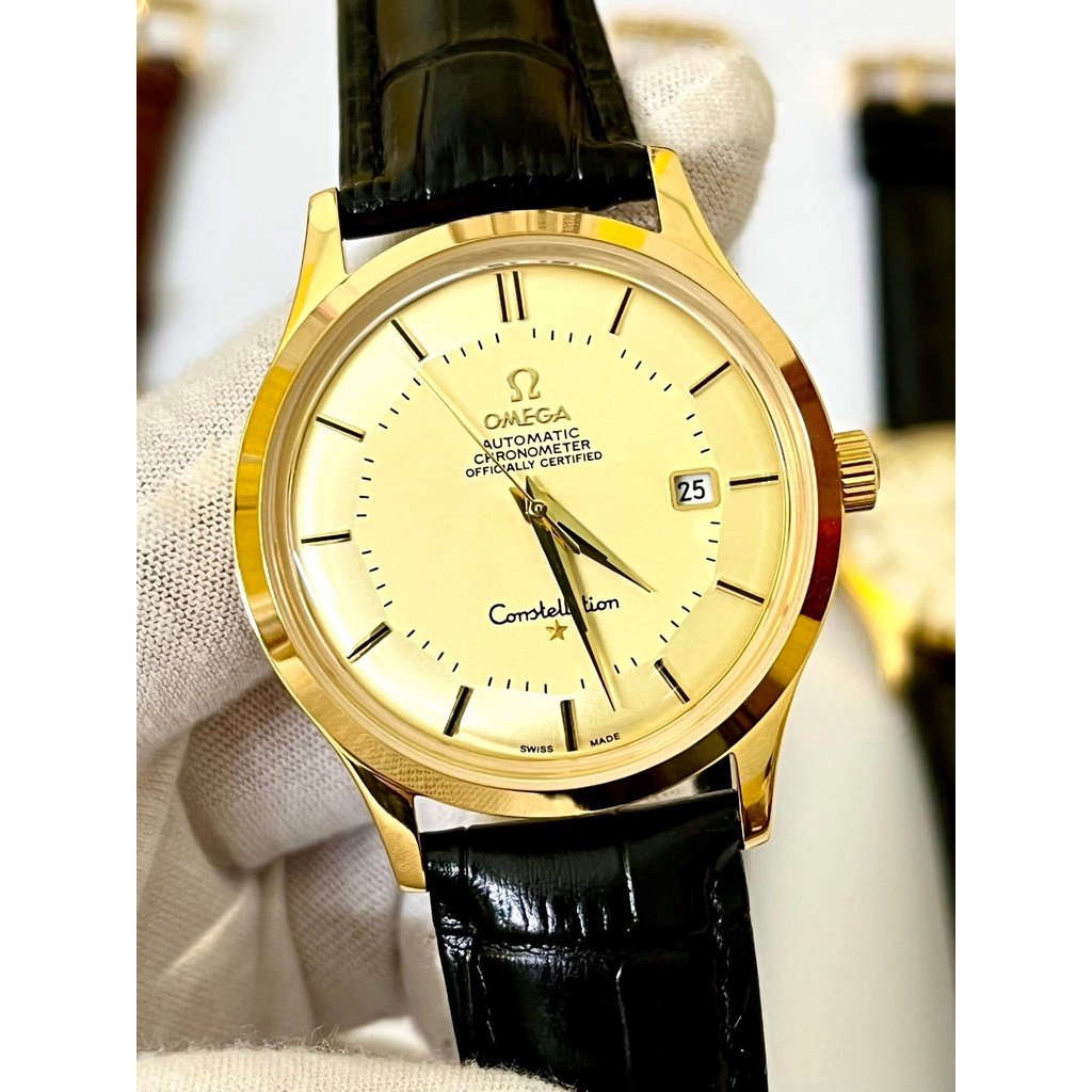 Đồng Hồ Nam O.M.E.G.A Constellation Máy Cơ Nhật, size 40mm