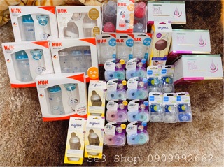 Set bình sữa Nuk Mickey