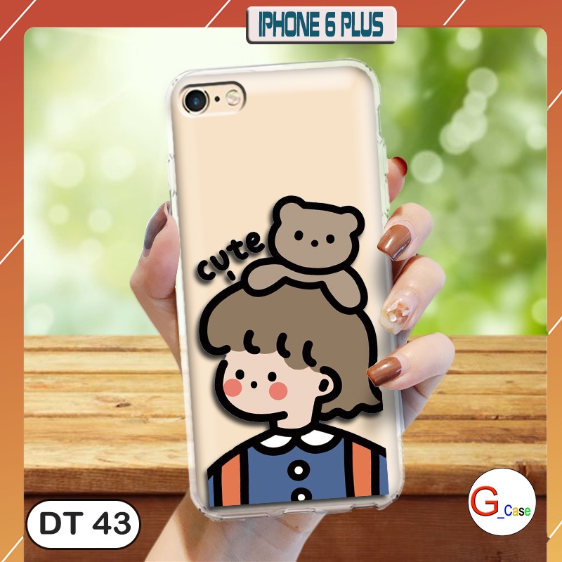 Ốp lưng dẻo IPHONE 6 PLUS  - in hình