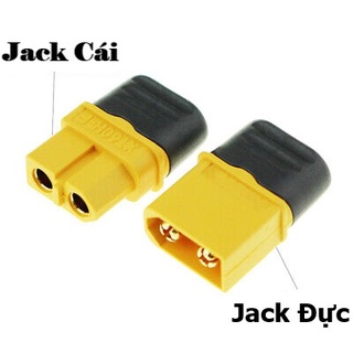 - Jack cắm XT60 cho Pin Lipo | Mạch chia nguồn PDB | ESC | Brushed Brushless Motor BLDC
