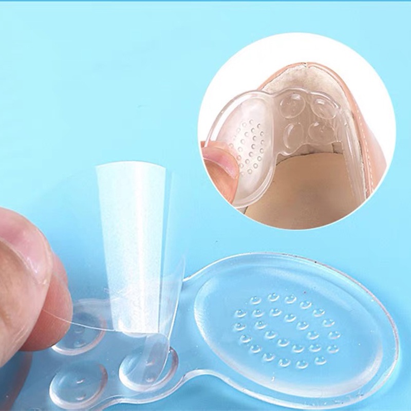 1 Cặp Miếng Dán Gót Chân Trong Suốt Giúp Giảm Đau Dành Cho Nữ