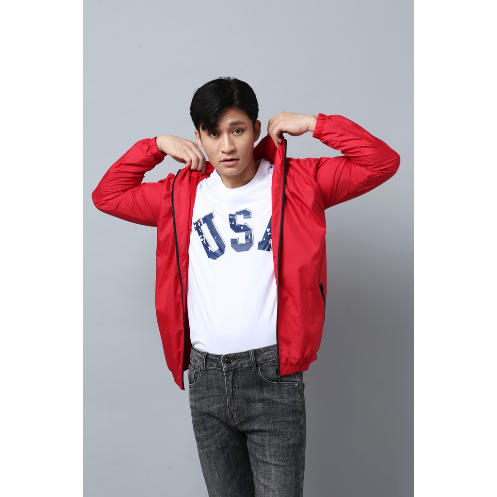 Áo khoác dù thời trang nam Akuba 2 lớp dày dặn chống nắng tốt form slimfit C506