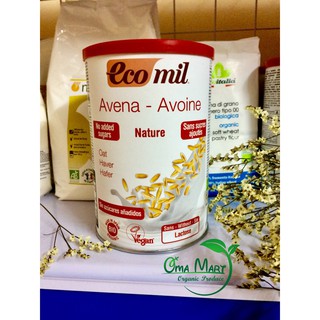 Sữa yến mạch hữu cơ không đường Ecomil 400g - Date: 12/2019