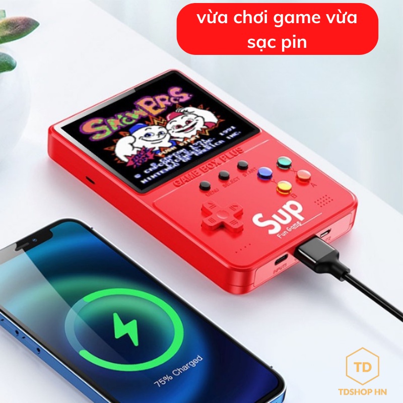 Máy chơi game điện tử 1000 GAME hành động, nhập vai, máy chơi game cầm tay D31 plus chính hãng, tdshophn