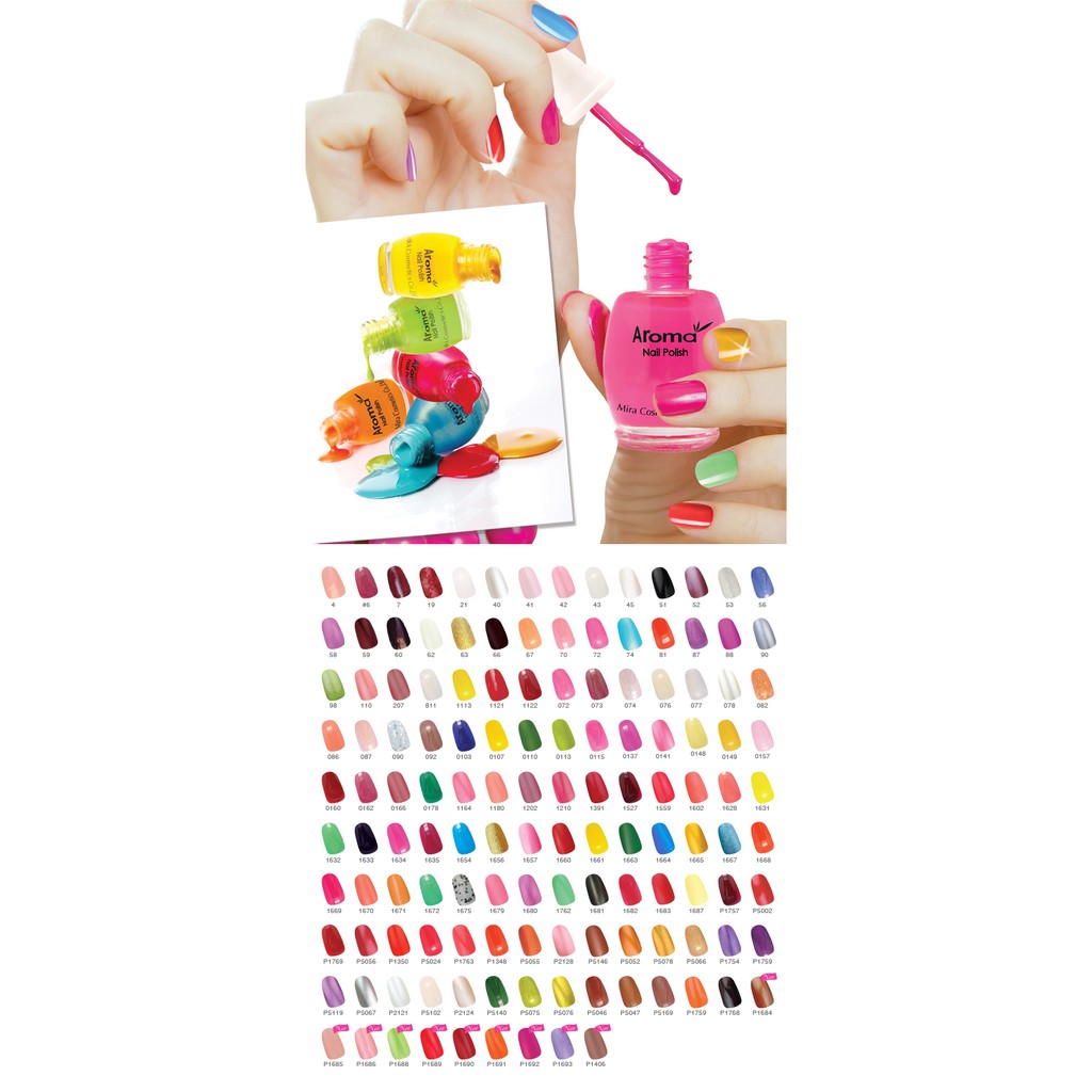 SƠN MÓNG AROMA NAIL POLISH