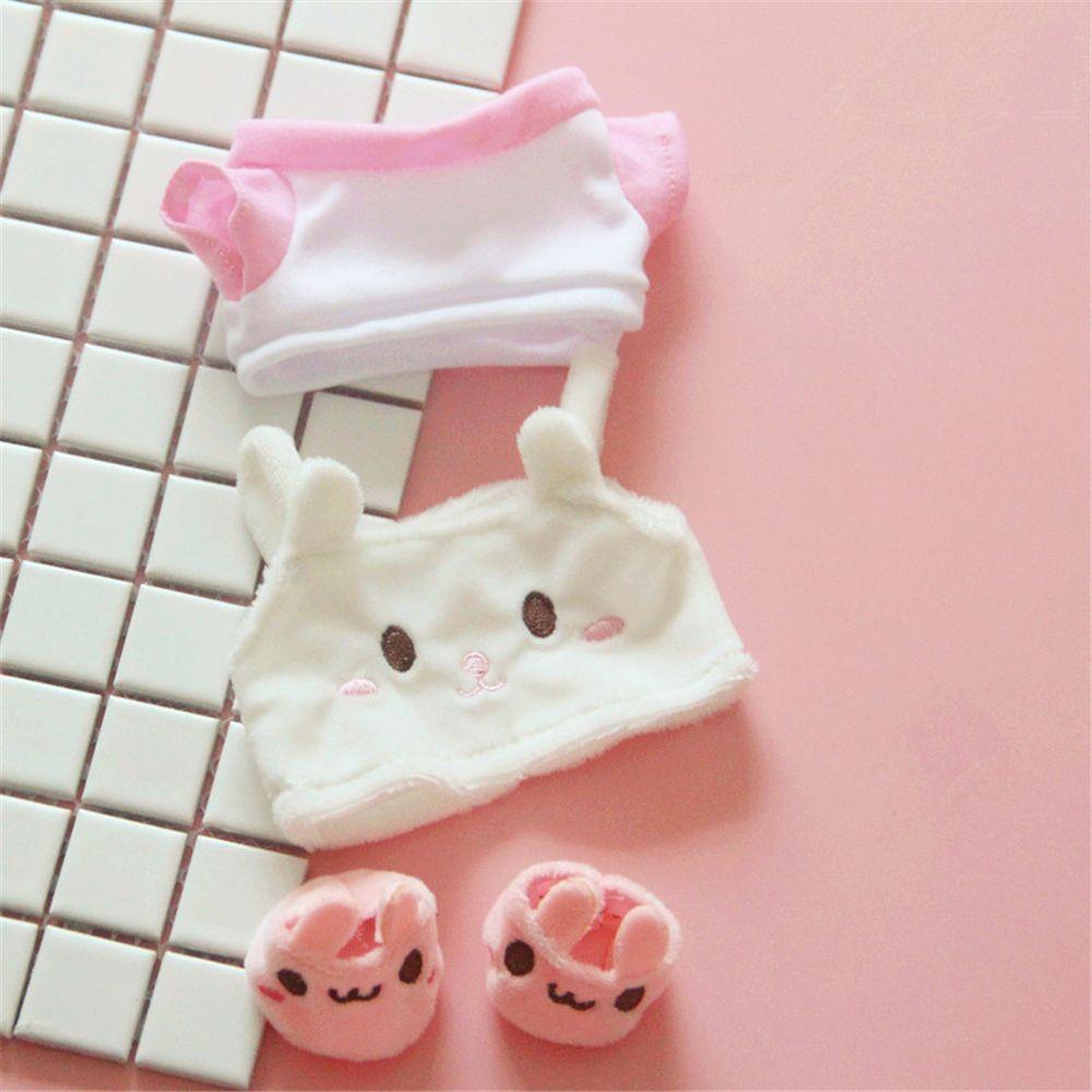 CLEVER Búp Bê Nhồi Bông Thủ Công 20CM Phong Cách Hàn Quốc Xinh Xắn