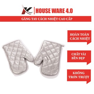Găng Tay Cách Nhiệt Cao Cấp 2GOOD Canvas chống trượt, siêu đẹp