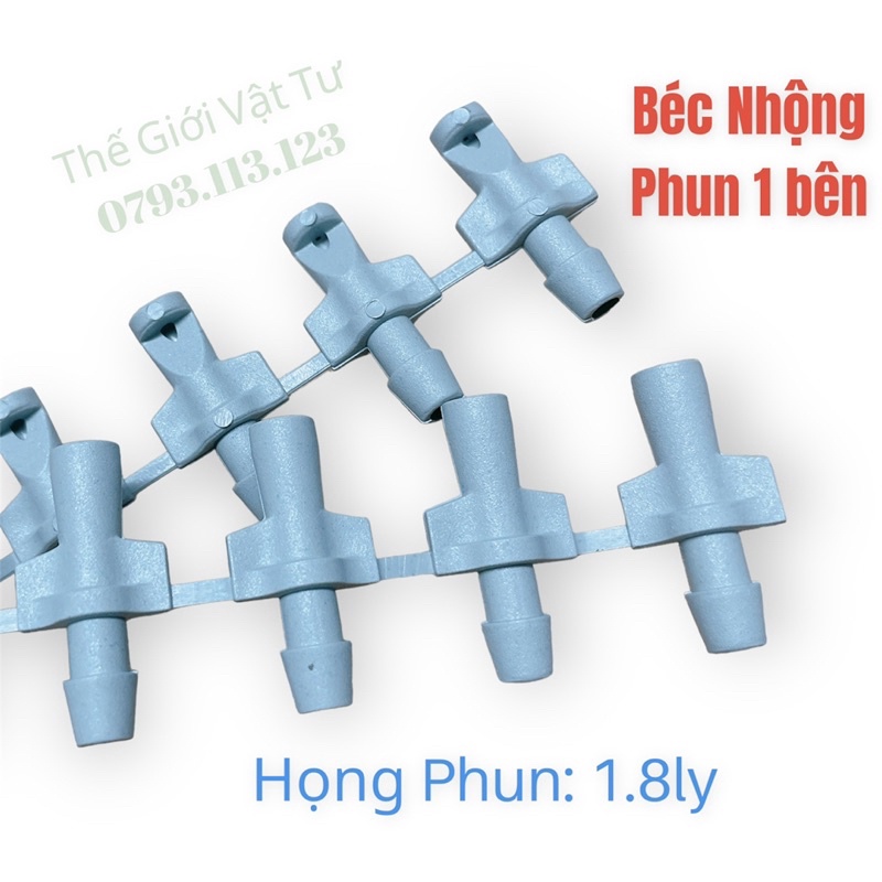 100 Béc Nhộng Phun 1 Bên Nối Ống 6 Ly
