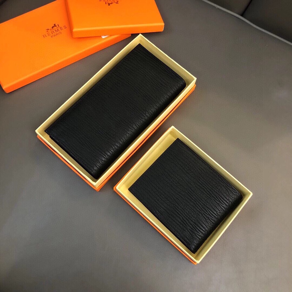 Ví da thật thời trang cao cấp Hermes HM phong cách sang trọng, thời thượng