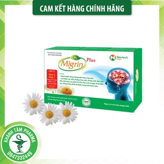 ! Migrin (Hộp 20 viên) - Giảm đau nửa đầu, migraine, thiếu máu não [mingrin] ! !