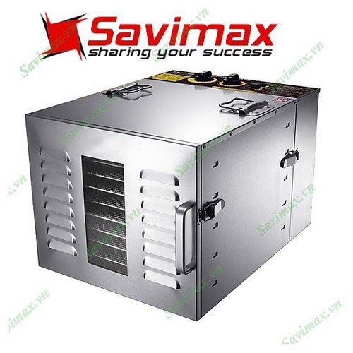 Máy sấy thực phẩm gia đình 10 vỉ inox Savi MS-10K - MS-10K