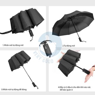 Ô gấp mở tự động 2 chiều