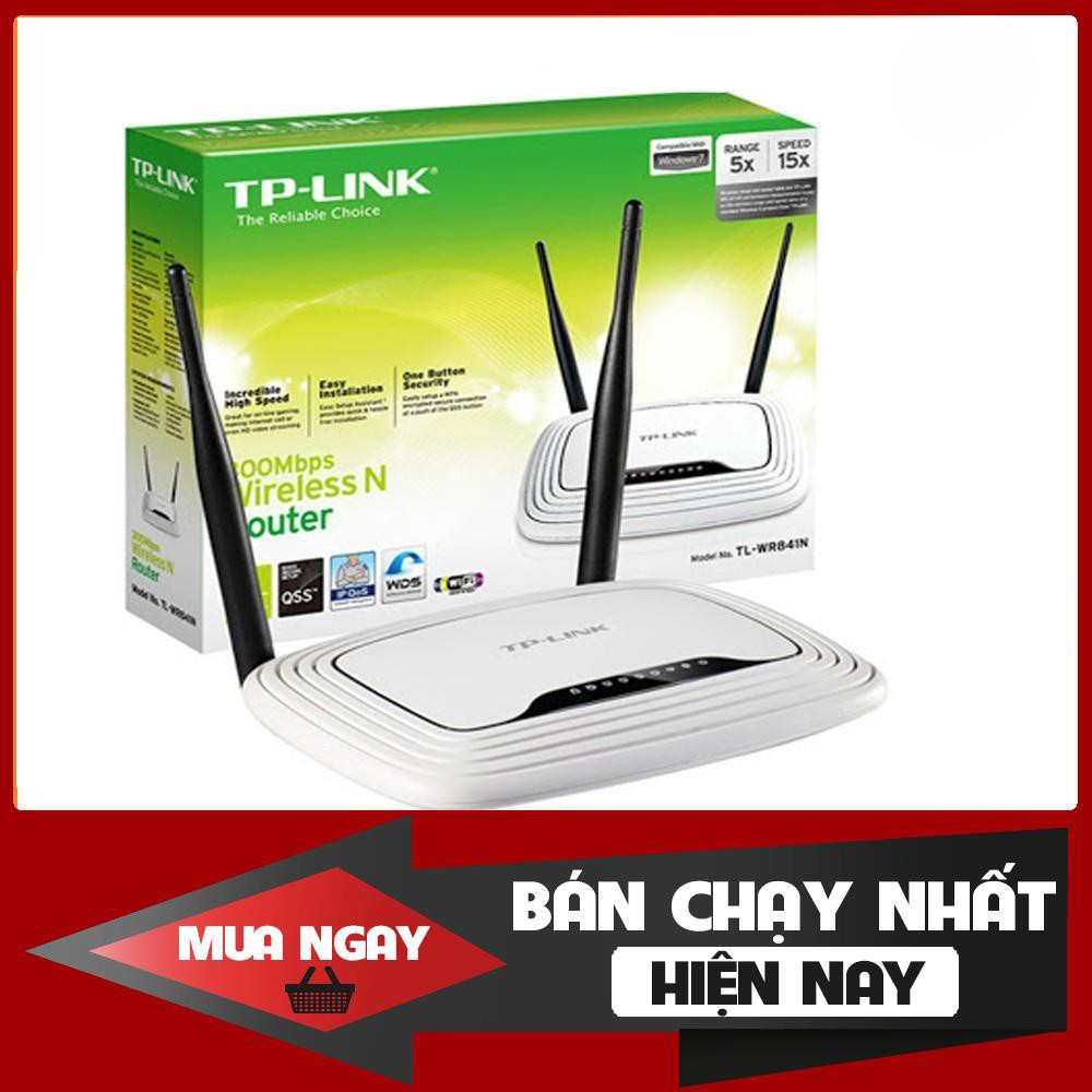 Bộ phát Wifi Router wifi TP-Link TL-WR841N (Trắng) - Chính hãng