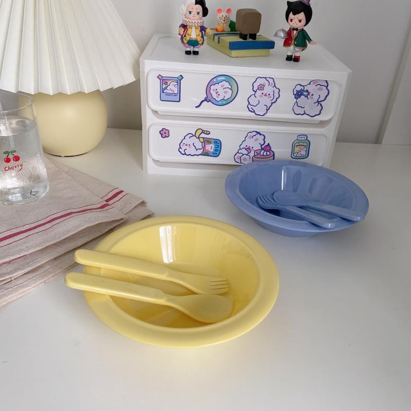 Khay Đựng Thức Ăn Thiết Kế Xinh Xắn Tiện Dụng