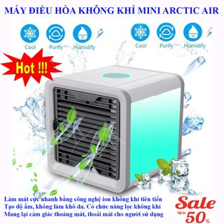 {Giá Siêu Sốc} Quạt Đá Điều Hòa Hơi Nước Mini Để Bàn - Quạt tạo ẩm làm mát không khí. Lh 0376882886