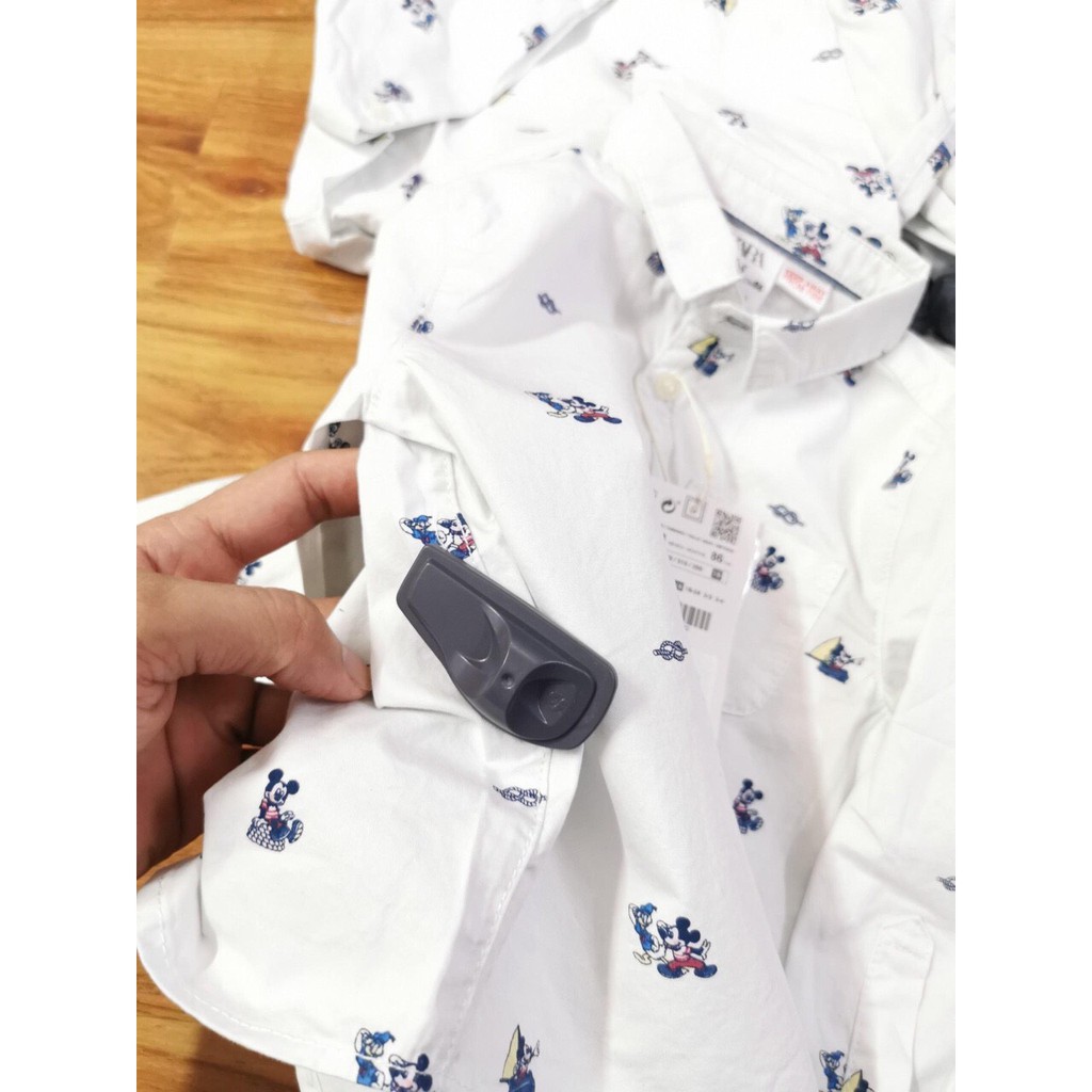 Áo sơ mi zara mickey & pluto dư xịn
