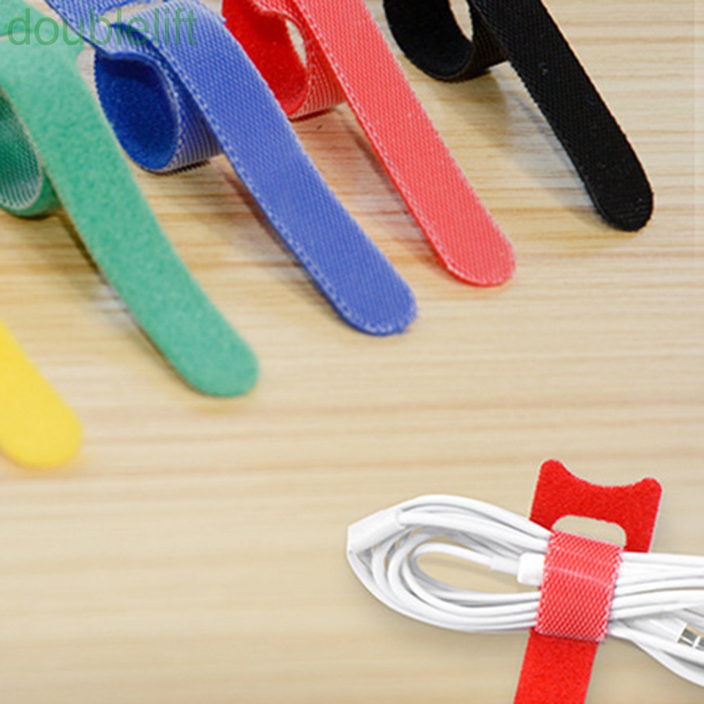 50 Dây nylon buộc dây cáp tai nghe có thể điều chỉnh và tái sử dụng