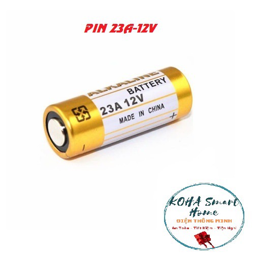 Pin 12V 23A Pin vuông 9V cho remote cửa cuốn các loại điều khiển công tắc RF ô tô xe đạp điện