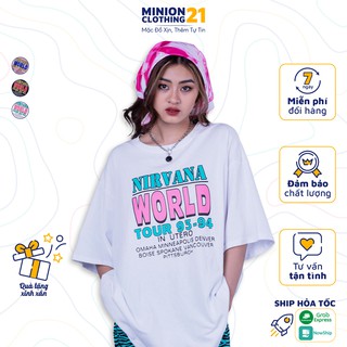 Áo thun tay lỡ MINION CLOTHING phông Unisex nam nữ tee oversize form rộng pull Ulzzang Streetwear Hàn Quốc vải mềm A3015