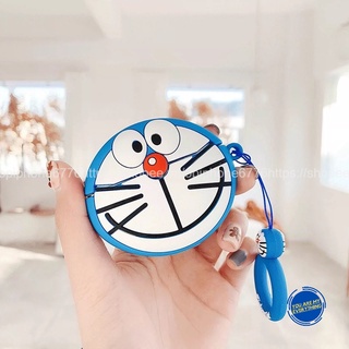 Túi đựng Airpods 1 & 2 nhựa dẻo hình DOREMON chống va đập
