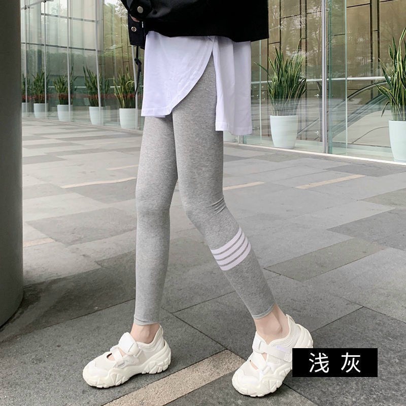 Quần Legging Nữ ❤️FREESHIP❤️ Quần legging thiết kế len 3 sọc hot hit 2021 mẫu QA17