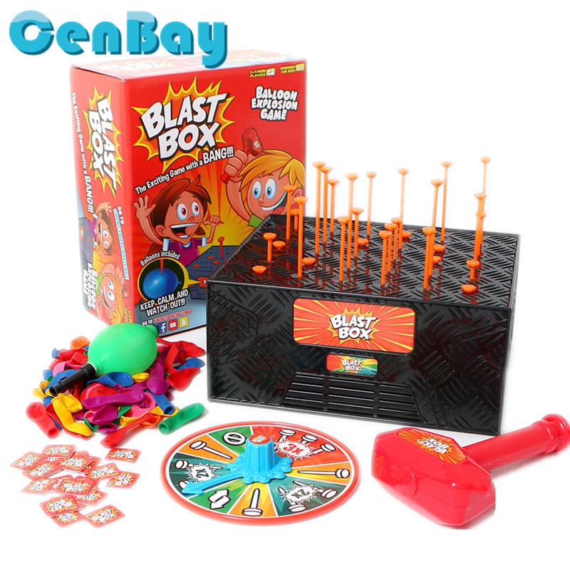 Trò Chơi Đập Đinh Bong Bóng BLAST BOX BALLOON EXPLOSION 115-35