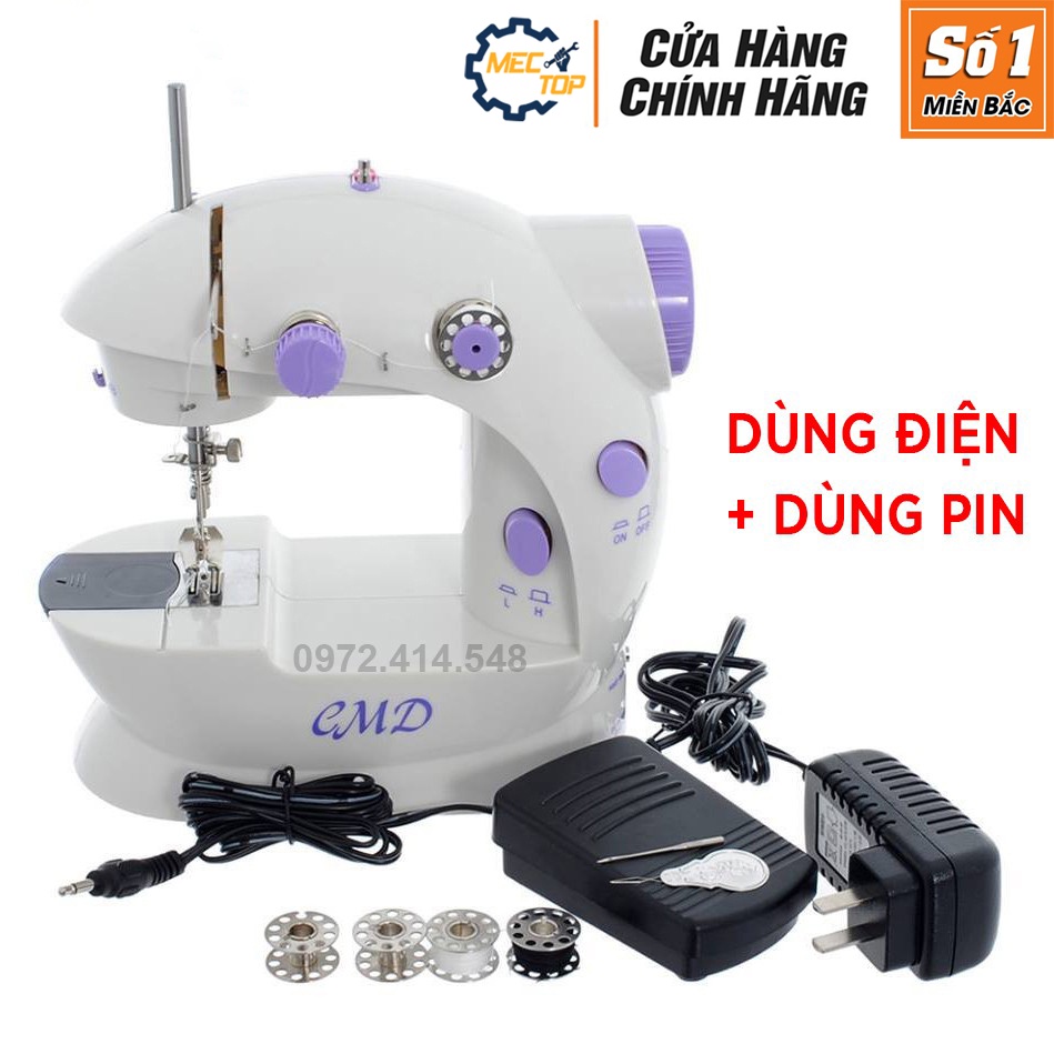 Máy may mini CMD đa chức năng, thiết kế nhỏ gọn dùng cho gia đình