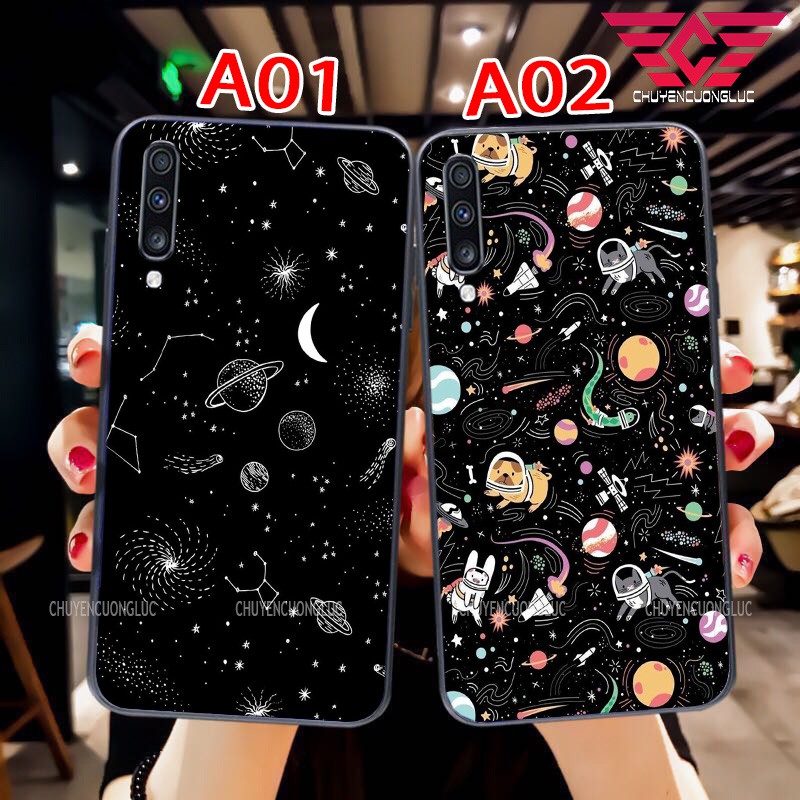 [HOT] ỐP LƯNG SAMSUNG A20 - A30 - A50 - A70 - A50S - A30S  IN HÌNH NGÂN HÀ VŨ TRỤ SIÊU ĐẸP