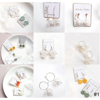 Shop tự chụp sp 100% - COMBO 10 ĐÔI Bông tai KHUYÊN TAI SIÊU ĐẸP giá chỉ 5k/đôi, XINH XẮN PHONG CÁCH Hàn Quốc