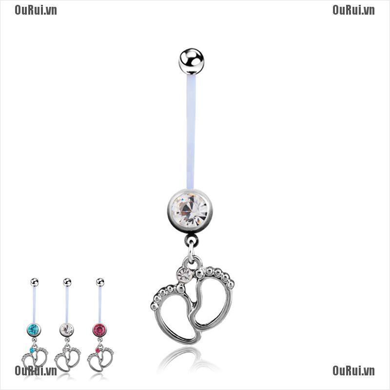 Mô Hình Bàn Chân Em Bé Dễ Thương