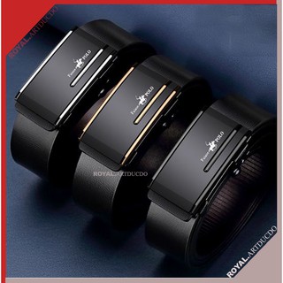 Thắt lưng da nam - dây nịt nam - Full hộp đựng cao cấp FAIAOEPOLO - khóa tự động - BH 12 tháng