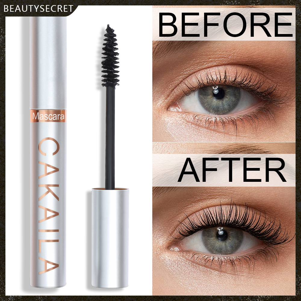 (Hàng Mới Về) Mascara Cakanaila Làm Dày Và Cong Mi Chống Nước Chống Mồ Hôi Không Dễ Nhòe