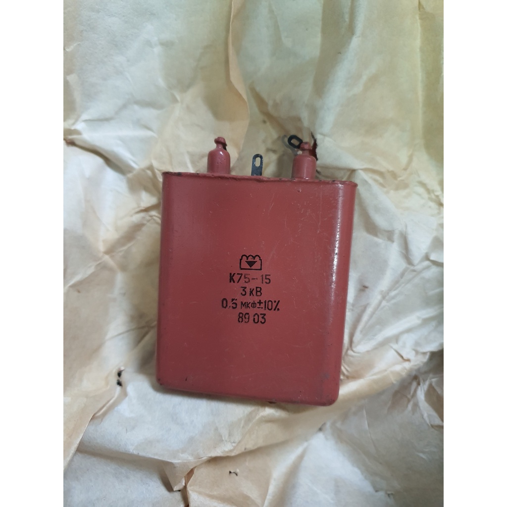 Tụ dầu Nga  0.5mkf 3kv