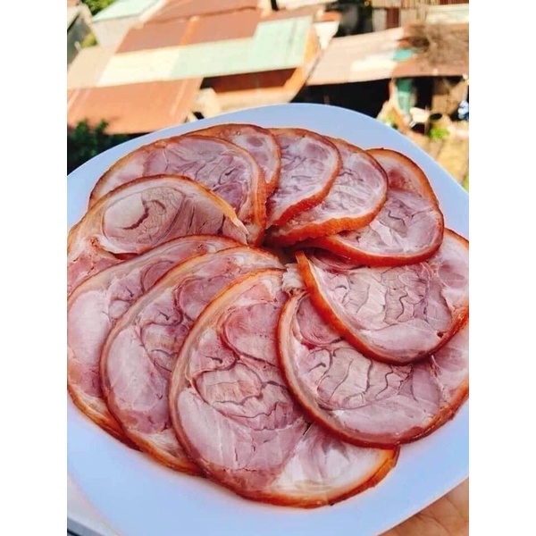Bắp giò heo xông khói rút xương bó chỉ siêu ngon