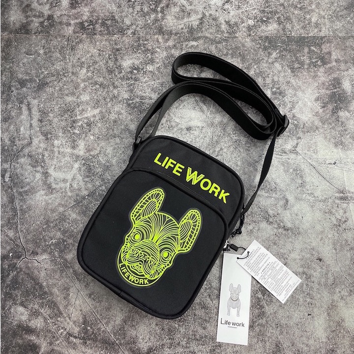 Túi Đeo Chéo LIFEWORK Logo Mini Bag Full Tag Code