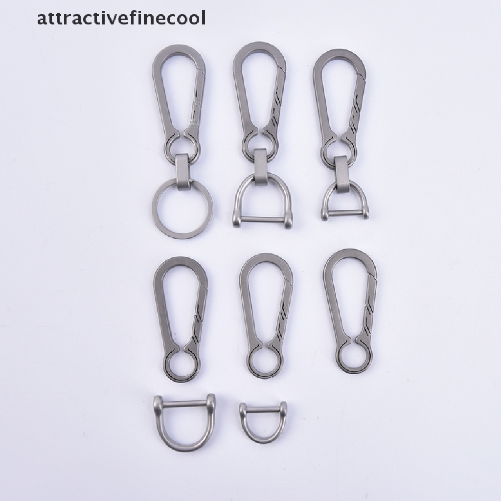 Móc Chìa Khóa Bằng Hợp Kim Titan EDC