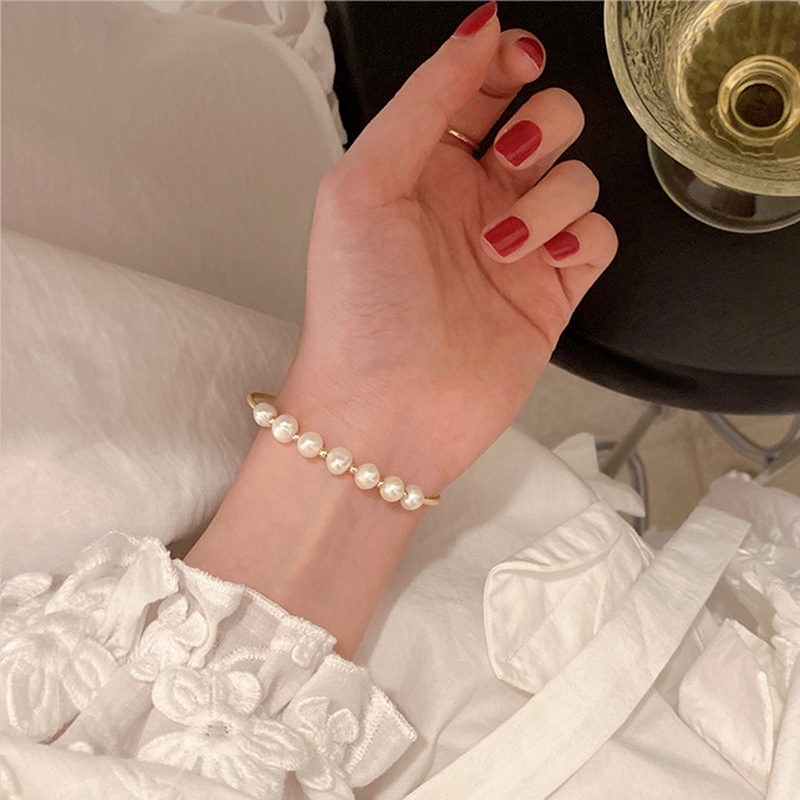 Vòng Tay Hạt Ngọc Trai Phong Cách Cổ Điển Magic789 | BigBuy360 - bigbuy360.vn