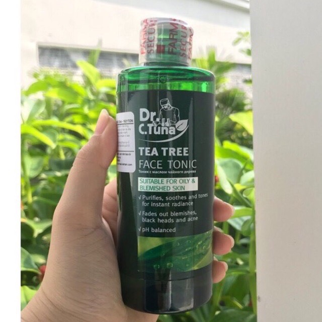 Nước hoa hồng GIẢM MỤN THÂM Tea Tree FARMASI 225ml