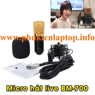 MICRO THU ÂM,HÁT LIVE TRANSHINE BM-900 CHÍNH HÃNG
