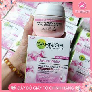 &lt;THẬT 100%&gt; GARNIER kem dưỡng trắng da Ngày/Đêm Thái Lan