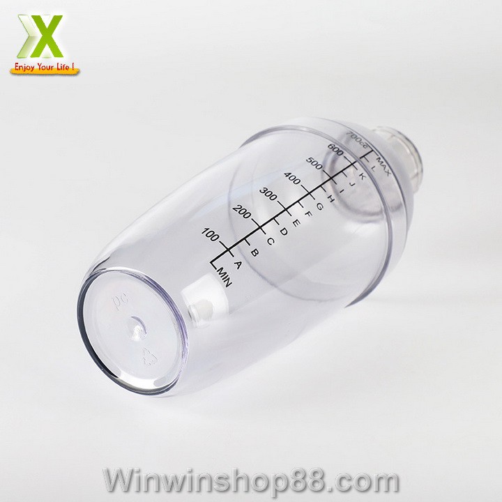 Bình pha chế trà sữa Shaker 700ml (loại tốt) - Muasamhot1208