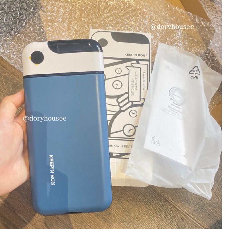 (Hàng sẵn) Hộp cai nghiện điện thoại, hộp khóa thời gian Keepin Box dành cho HSSV đến kỳ thi, người đi làm cần tập trung