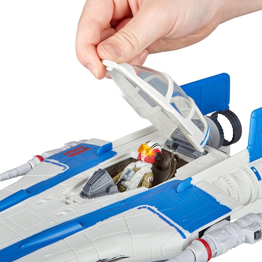 Đồ chơi mô hình Star War Force Link 2.0 A-Wing Fighter và Resistance Pilot Tallie (Box)